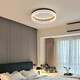 Opp Lighting (OPPLE) 2025 new artistic lamp space Italian light luxury full spectrum bedroom ceiling light modern simple master bedroom study 2025 1W 9866-diameter 50CM full spectrum three colors + package