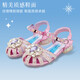Disney Disney Children's Princess Sandals 2025 Summer New Princess Crystal Sandals Performance Sandals Purple 27