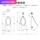
JOMOO induction urination urination men's wall-mounted smart urination commercial ceramic urination household urination 13071 [Induction flush] urination urination (AC)