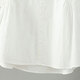 Zimu Cotton Linen 2025 Летняя одежда для женского корейского стиля Универсальная версия V-образного вырезового топа.