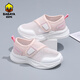 Baba Duck Children's Sports Shoes Classic Versatile Mesh White Shoes Girls Children's Shoes Spring and Summer Boys Baotou Sandals White Powder 31