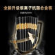 Double Gun Lucky Star High-Light KZ4882 Copsticks en alliage produit en masse pour la maison et la famille 2025 Nouvelle installation haut de gamme haut de gamme) en or prospère (modèle de ménage 24 cm). 30 paires