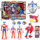Shantoulin Village large hanging board with children's machine mask glowing boy sword suit cartoon street stall wholesale model toy 53262 hanging board with simulated kitchenware A3892