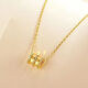 OKZ pure gold 999 accessories gold small waist pendant 999 pure gold small waist hand-woven diy small accessories light luxury 0.12g small waist--single accessory