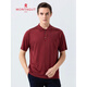 Montagut [importiert helle Seide/Theke] 2025 Sommer-Hemd für Männer mit kurzer Ärmel T-Shirt Ice Seide sauberes Polo-Hemd 800003 9195 XS 3 160/80A (helle europäische Version ist eine Größe größer)