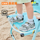 
Kenopo children's toddler shoes summer soft sole breathable children's shoes 18 months-5 years old rubber head men and women's sandals GY1315 pink 24.5 155mm suitable for foot length 156-160mm