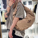Adidas (Adidas) Clover Tailentasche Herrenbeutel Frauenbeutel Sportbag Umhängetasche mit Wolken Croissant Bag Crossbody Casual Bag Ka9272 warmes Sand Farbe große Größe 33*48 cm, vorbehaltlich der physischen Gegenstände der Theke