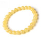 Bhiodha quality authentic natural beeswax bracelet collection grade Russian material 5-8mm amber Buddha beads Wenwan beads loose full honey Russian material bead diameter about 5mm (collection grade)