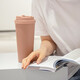 Lock Lock (verrouillage / verrouillage) rencontre la vitalité, Bounce Coffee Caxe Simple Business Office portable Car grande capacité thermos tasse d'accompagnement LHC3271Mit Mint Green 400ml