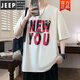 Jeep Spirit Teenager 12 Étudiant 13 T-shirt à manches courtes de grande taille Men 14 Beau TORME CHAUDE 15-16 ANS SUMME HEMBS SEMBLÉ LF5012 PINK M 85-110JIN [Jin est égal à 0,5 kg]