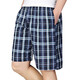 
Summer pajamas, five-point shorts, men's plaid loose and breathable home style, old man's shorts, thin underwear, outdoor style, random style [one set], single size [115Jin[Jin equals 0.5 kg]-175Jin[Jin equals 0.5 kg]]