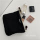 
Meipai practical full score small hair ball makeup bag large capacity letter hand-held canvas bag storage bag SN9274 customized model hey black spot