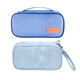 DIFKING Mini Milk Backpack Breast Milk Ice Pack for Work and Outing Small Portable Breast Milk Storage Fresh Refrigerated Milk Backpack Blue (Basic Type) + 2 Small Blue Ice