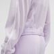 lululemon women's jacket 25 new products summer women's sports jacket mesh full zipper training long-sleeved sun protection clothes lavender purple/Lavender Frost S