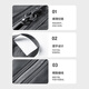Banana Trip Shoe Storage Bag Travel Business Trip Bag Sports Fitness Self-storage a prueba de polvo Bolso de color gris oscuro