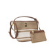 Montana West Luxury High-End Brand 2025 New Lazy Pastoral Concepción artística Crossbody Single Handel Handld Cuero Boleto de cuero Boleto Caki pequeño Longitud superior 25 Longitud de fondo 16 Ancho 17 COCM