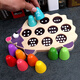 Chengliu Kindermontessori Frühschulnummer Pairing Toys Fine Action Hedgehog Points Kindergarten Bildungsaufklärung Unterricht AIDS HEGHHOG NUMMER PAILINGENLICHTENMENT TOYS