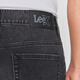 Lee Cool Pantalon 25 Spring and Summer Nouveau produit 723 Slim Mid-Waist mince Minage Nostalgique rétro noir et gris Jean pour hommes noir et gris (pantalon Longueur 31) 33