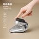 Zhr Baotou Slippers for Women the Summer Nettoying Half Drag Les femmes portent des sandales françaises et des chaussures de femmes en une partie AH681 Silver 36