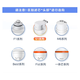 美的（Midea）净水器滤芯适用MU151-4、MU136-4(M1)、MU138-4、MU163A-4、MU136A-4、MU135B-4、MU1861A S1- C1活性炭滤芯