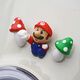 Chaosihui Mario Bike Sticker 3D Three-dimensional Road Bike Decoration Doll Mountain Bike Electric Vehicle Transformation Cute Decorative Sticker Mario 3D Doll-Red Hat 1pc [free traceless glue]