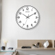 
Combasi wall clock living room watch simple quartz watch wall clock 3294A black
