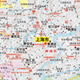 上海地图 2025年上海市政区交通地形 1068*749毫米