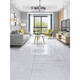 Ni Zhier Custom Engineering Tooling Bright 800x800 Tiles en marbre du corps entier Salon Anti-Slip Tiles Grey Floor Tiles 9918 Gray 800x800
