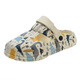PushUi Fangfang Children pour enfants Pantanes antidérapantes pour garçons et filles Chaussures de trou de semelle douce BEIGE 24 -25