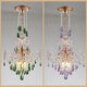 Chandeliers en cristal européen Corridor Light Corridor Balcon Light Entrée Lumière Valette de plafond Crystal Light 1W 9888