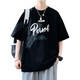 
Ran Yilan is similar to a handsome short-sleeved summer cotton shirt for junior high school students, fat and big boys, half-sleeved top, 695 meters white single-piece short-sleeved quality assurance M 70-90Jin [Jin equals 0.5 kg]