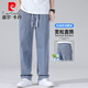 Pier Cardin Men's Pantalon Summer 2025 Nouveau pantalon droit de tennis pantalon masculin décontracté jeans de marque à la mode.