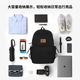 Backpack men's large-capacity work and business trip computer bag business leisure travel college junior high school bag