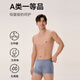 Jingjing Tokyo-made men's underwear 100 pieces Modal New Year's gift 10A antibacterial boxer briefs large size shorts 3 pairs 2XL