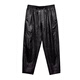 Aigechen Xiangyunsha casual pants for men in summer Chinese style men Xiangyunsha mulberry silk trousers loose large-size wide-leg pants black trousers 9226 average size 2XL recommended 145 to 160 Jin [Jin equals 0.5 kg]