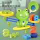 Kinderzahl Froschbalance -Spielzeug früh Bildung Spielzeug Kindergärtner Zusatz und Subtraktion Aufklärungsbilanz Mathematikunterricht AIDS [Addition Pack] Nur 10 Gewichte kleiner Frosch