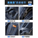 Playboy; Playboy Blue Jeans Summer de verano de la marca delgada de verano American Loose Straight 2025 New Elastic informal Long pantalones 6621 Negro + 6621 Negro delgado 28