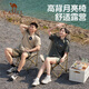 Camel (CAMEL) outdoor moon chair camping folding chair portable stool fishing stool fishing chair 173CAHD080A