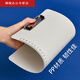 Carte de dossier Dongyongtang A4 Clip de carte Plyboard Plexionnat Plyboard Plyboard Backboard Cardboard Board Board Board Clip transparent Clip Clip de carte pliante A4 (5011 Bleu)