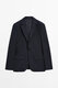 Massimo Dutti autumn new product 2025 men's smart commuter style gentleman wool blended suit jacket 03502502 Navy blue 46 (175/92A) size is small