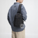 Walker Shop Bast Bag Men [Spinning Oxford résistant à l'eau] 2025 Nouveau sac à bandoulière de grande capacité à la mode à la mode Petit sac à dos noir Small (hauteur 33 * Largeur 21 * Épaisseur 10cm)