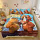 Disney (Disney) All-Cotton-Cartoon-Bär-Spuk-Drei-teiliger Studentenwohnhauses