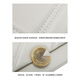 Ximuting Pfirsich Kokosmilch Kokosnusshaut Diamond Kettenbeutel Frauen Crossbody Single Umhängetasche Reisgrau [Valentinstagsgeschenk]