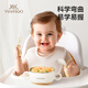 英氏（YEEHOO）婴儿学吃饭训练叉勺一岁宝宝自主进食勺子辅食勺儿童餐具套装