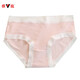 Yalu underwear for women breathable girls mid-waist underwear for women summer simple sweet girls underwear bear 699# pink 1 L 95-120Jin [Jin equals 0.5 kg]