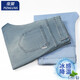 Laiser Tennis summer thin jeans for men loose straight-leg trendy brand handsome versatile trendy casual pants thin 1278 blue 28 waist 2 feet 1