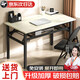 Quanpinwu Foldable Table Computer Desk Desktop Bedroom Simple Desk Learning Writing Desk Office Spring Desk Long Table Single Layer Length 80CM* Width 40CM*74CM