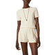 Loro Piana / Nuoyou Pianya LP Femme Cannareggio Pull en soie en tricot à manches courtes