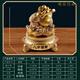 Henglu Bafang Laicai Ornamentos de sapo dorado Oficina Sala de estar Gabinete de vinos Ornamentos Cash Aper Al Frente Regalos LY1283 Beeswax Golden Toad 26*26*28 cm