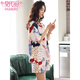 Modal 2025 summer new pajamas for women summer pure cotton short sleeve shorts cotton casual simple student home clothing set Z9859 XL [recommended 115-130Jin [Jin equals 0.5 kg] wear]